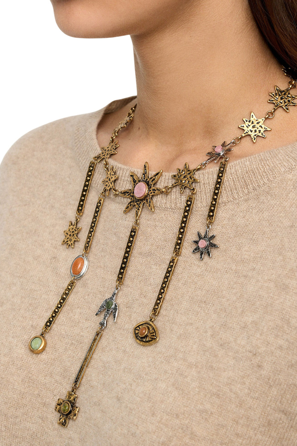 Женский Parfois Колье с подвесками (цвет ), артикул 245429 | Фото 3