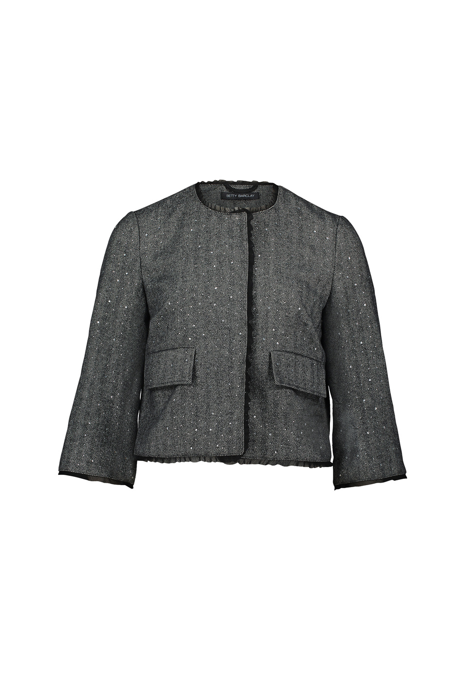 Жакет со стразами|Основной цвет:Серый Женский Betty Barclay Жакет со стразами (цвет ), артикул 4620/1632 | Фото 1