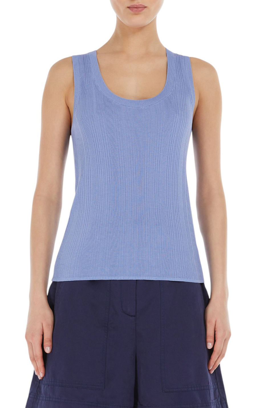 Женский Weekend Max Mara Топ CEYLON из смесовой вискозы (цвет ), артикул 2515361012 | Фото 3