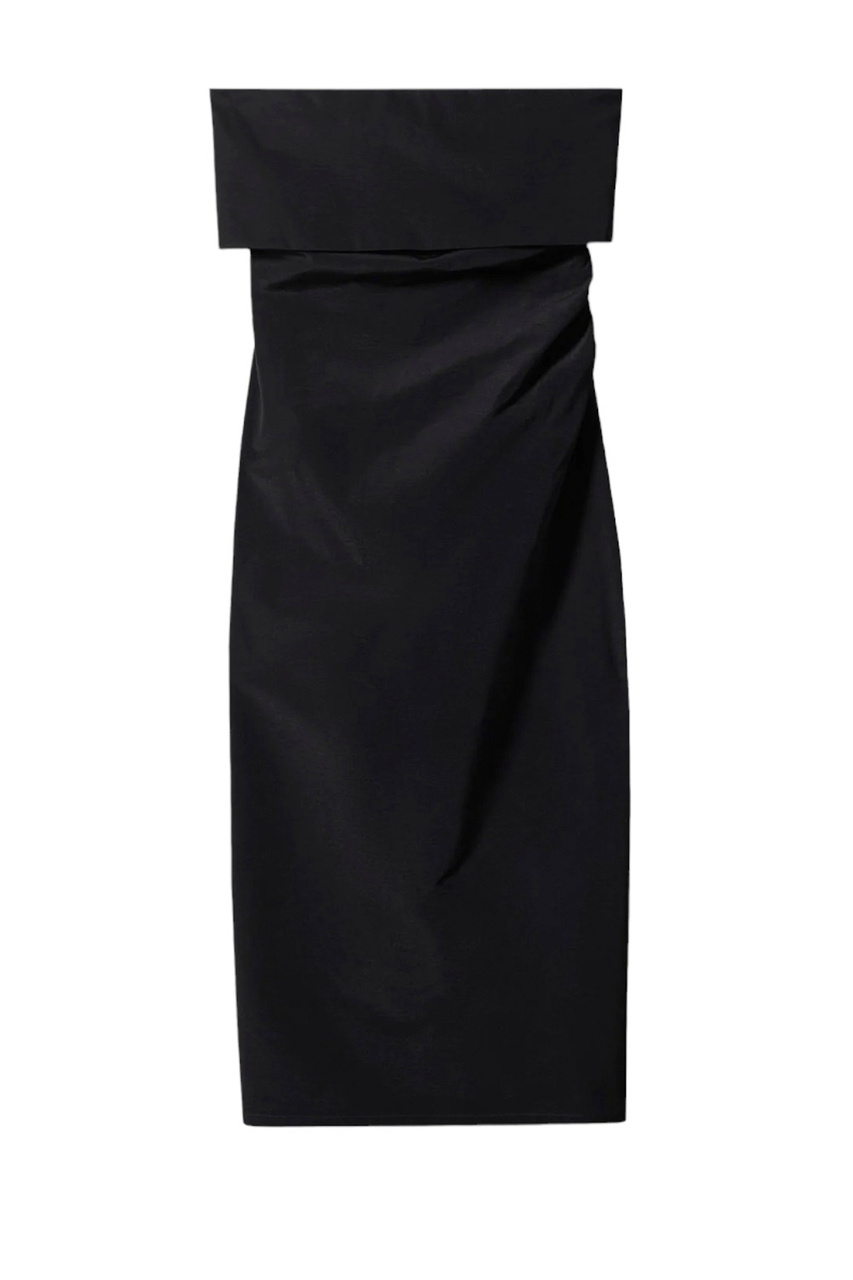 Платье RAY с разрезом|Основной цвет:Черный|Артикул:57093805 | Фото 1