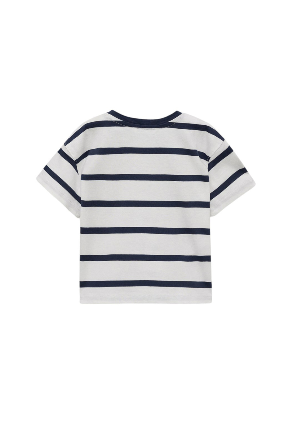 Малышам мальчикам Mango Kids Футболка TRIPB в полоску (цвет ), артикул 87014805 | Фото 2