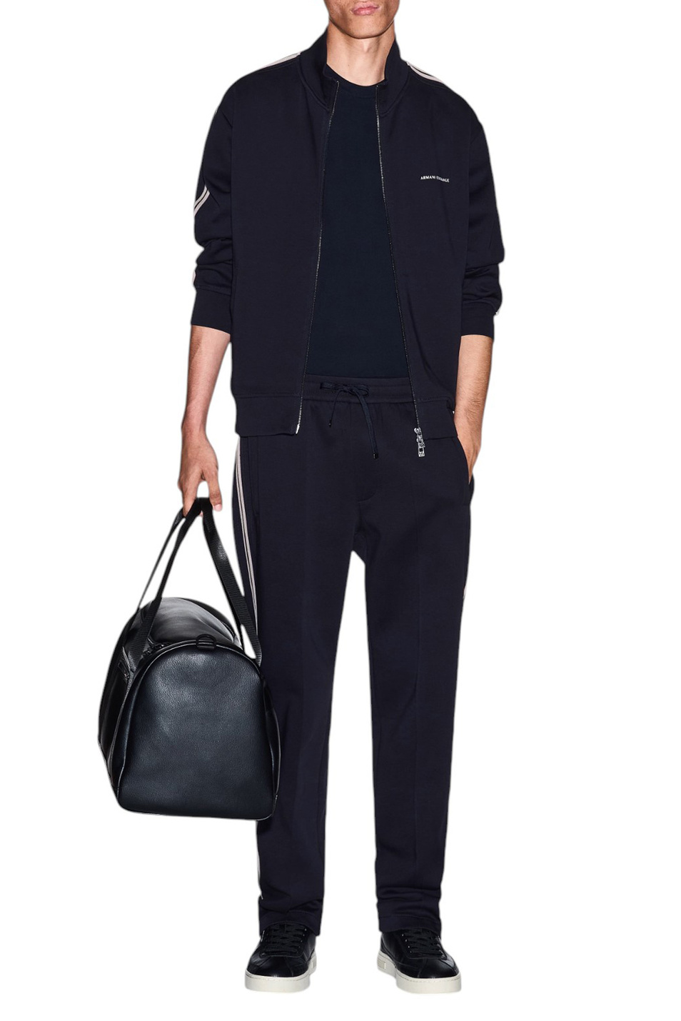 Мужской Armani Exchange Брюки из смесового хлопка (цвет ), артикул XM001362-AF10818 | Фото 2