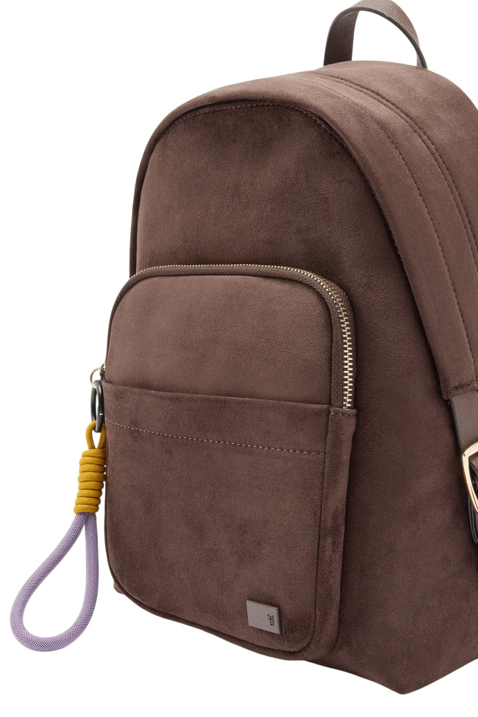 Рюкзак из искусственной кожи|Основной цвет:Коричневый Женский Parfois Рюкзак из искусственной кожи (цвет ), артикул 240198 | Фото 4