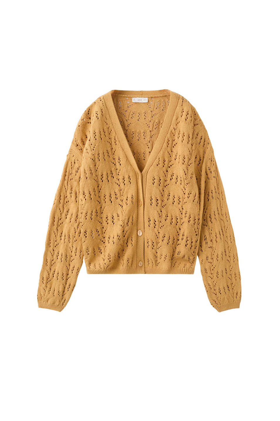 Девочкам Mango Kids Кардиган ISLA с V-образным вырезом (цвет ), артикул 27074423 | Фото 1