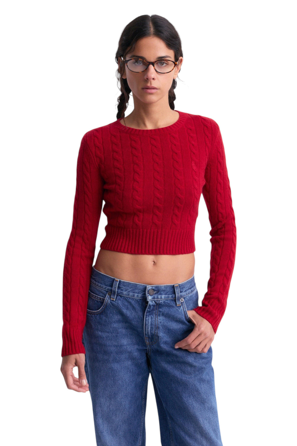 Женский Sporty & Rich Свитер Jala из смесового кашемира с шерстью (цвет ), артикул WS10185302RE15 | Фото 4