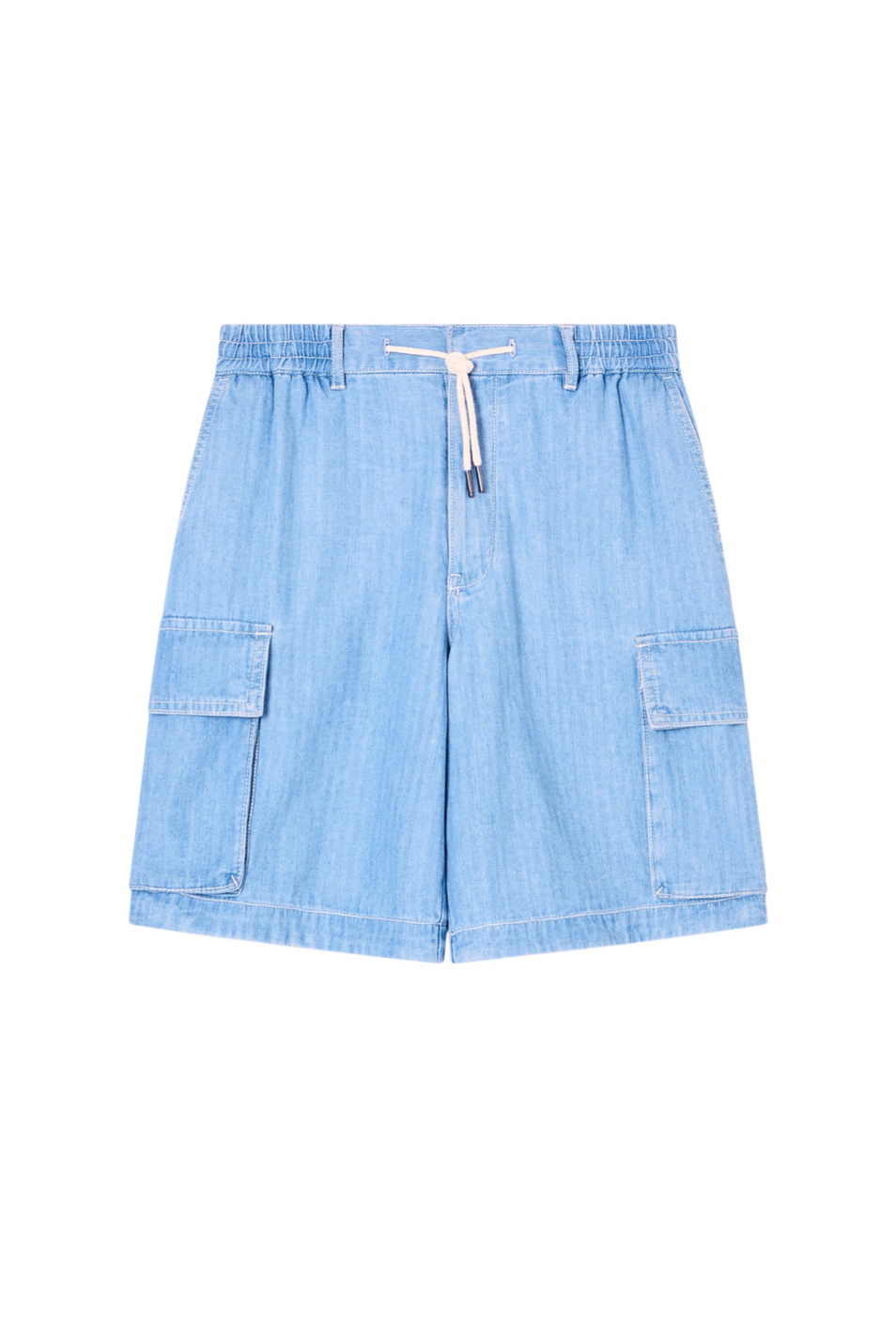 Мужской Armani Exchange Шорты джинсовые из хлопка (цвет ), артикул XM000947-AF13142 | Фото 1