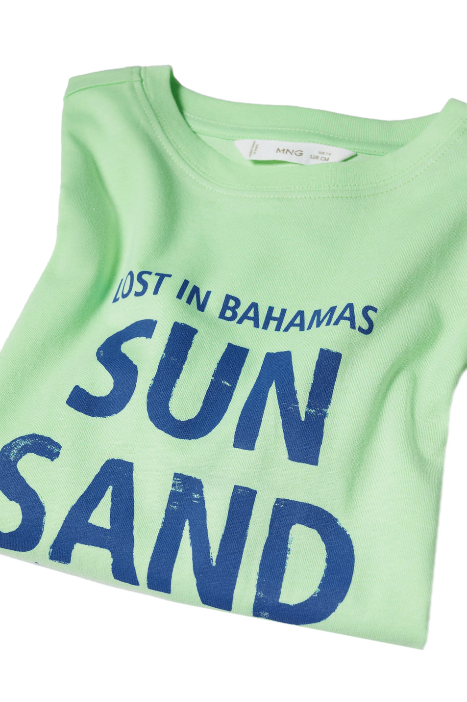 Мальчикам Mango Kids Футболка CHILL из натурального хлопка с принтом (цвет ), артикул 47015945 | Фото 4