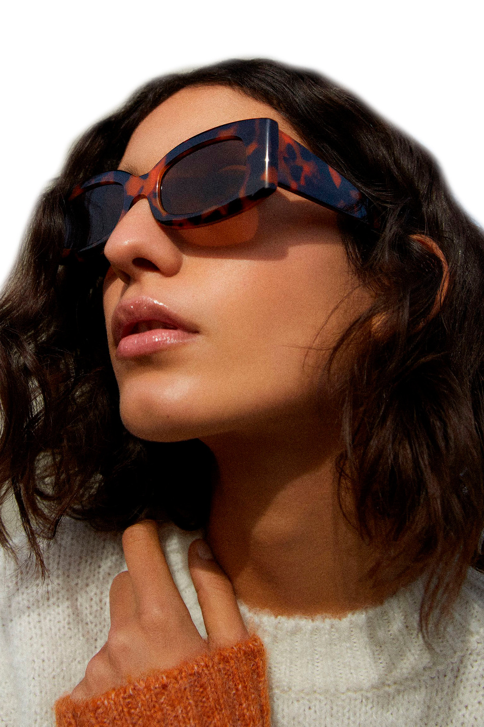 Женский Parfois Солнцезащитные очки в оправе с принтом (цвет ), артикул 203675 | Фото 4