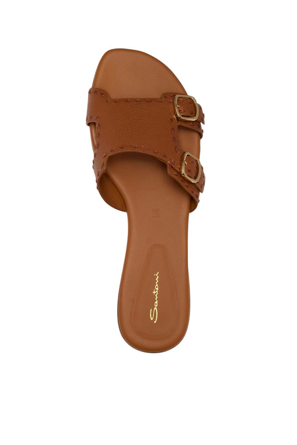 Женский Santoni Сандалии DIDI из натурально кожи (цвет ), артикул WHPF71461HA1TWKAM40 | Фото 4