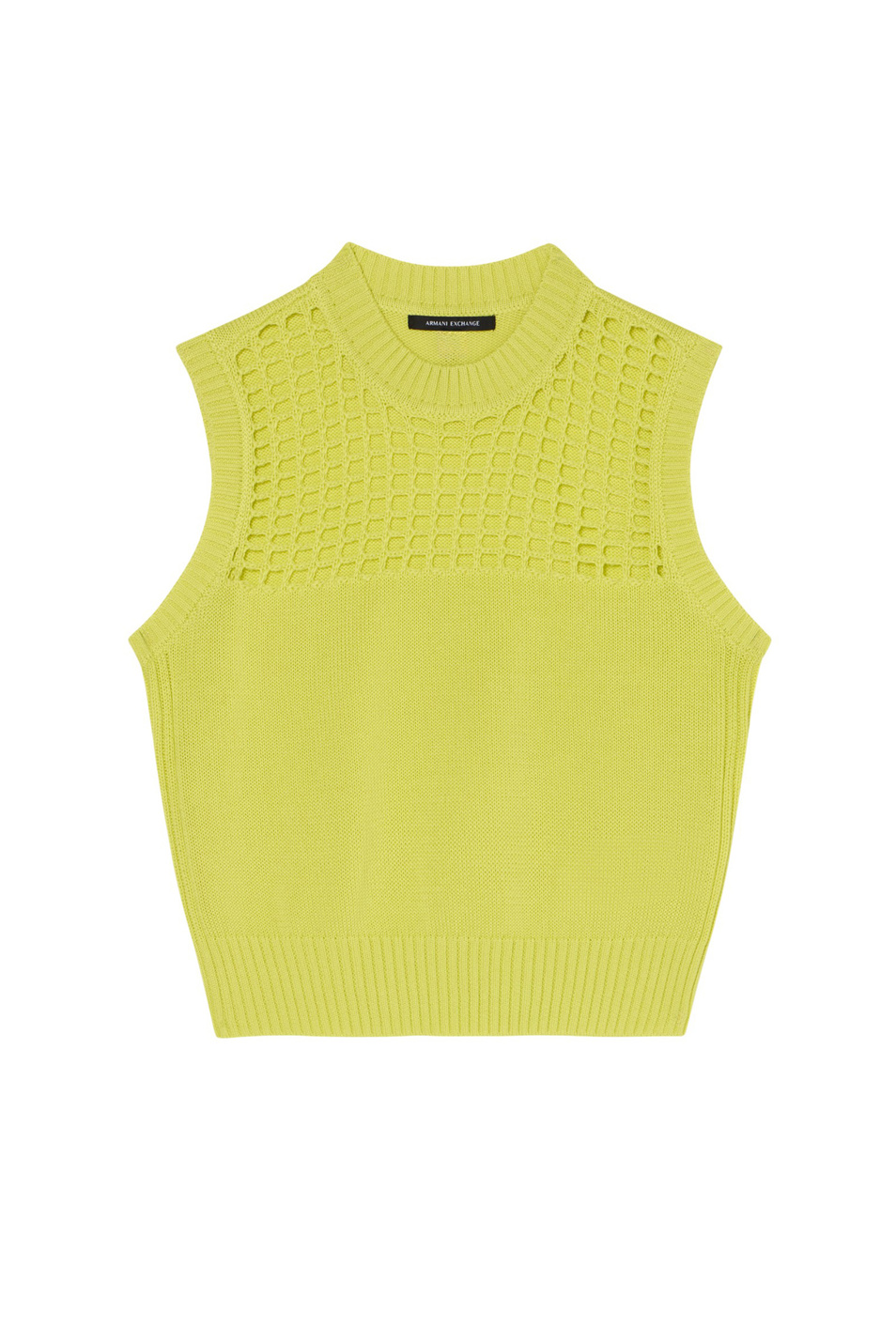 Женский Armani Exchange Топ из хлопка (цвет ), артикул XW001906-AF21574 | Фото 1