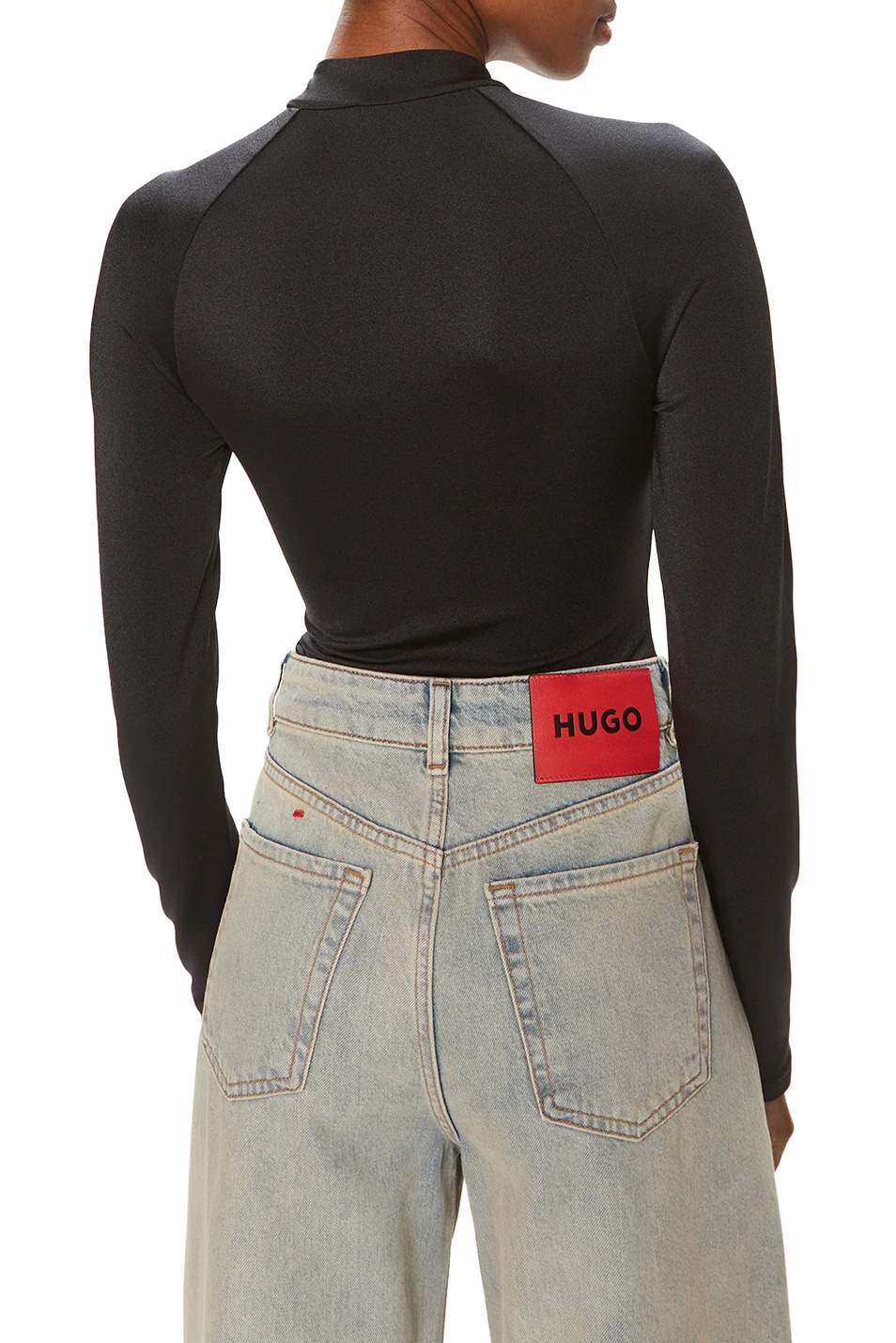 Женский HUGO Боди с контрастным логотипом (цвет ), артикул 50515351 | Фото 3