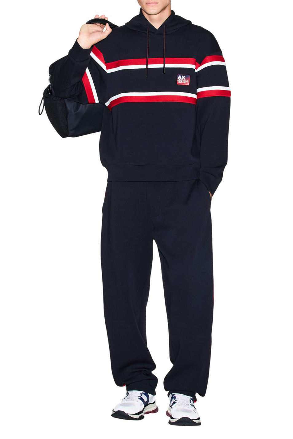 Мужской Armani Exchange Худи с логотипом (цвет ), артикул XM001398-AF13047 | Фото 2