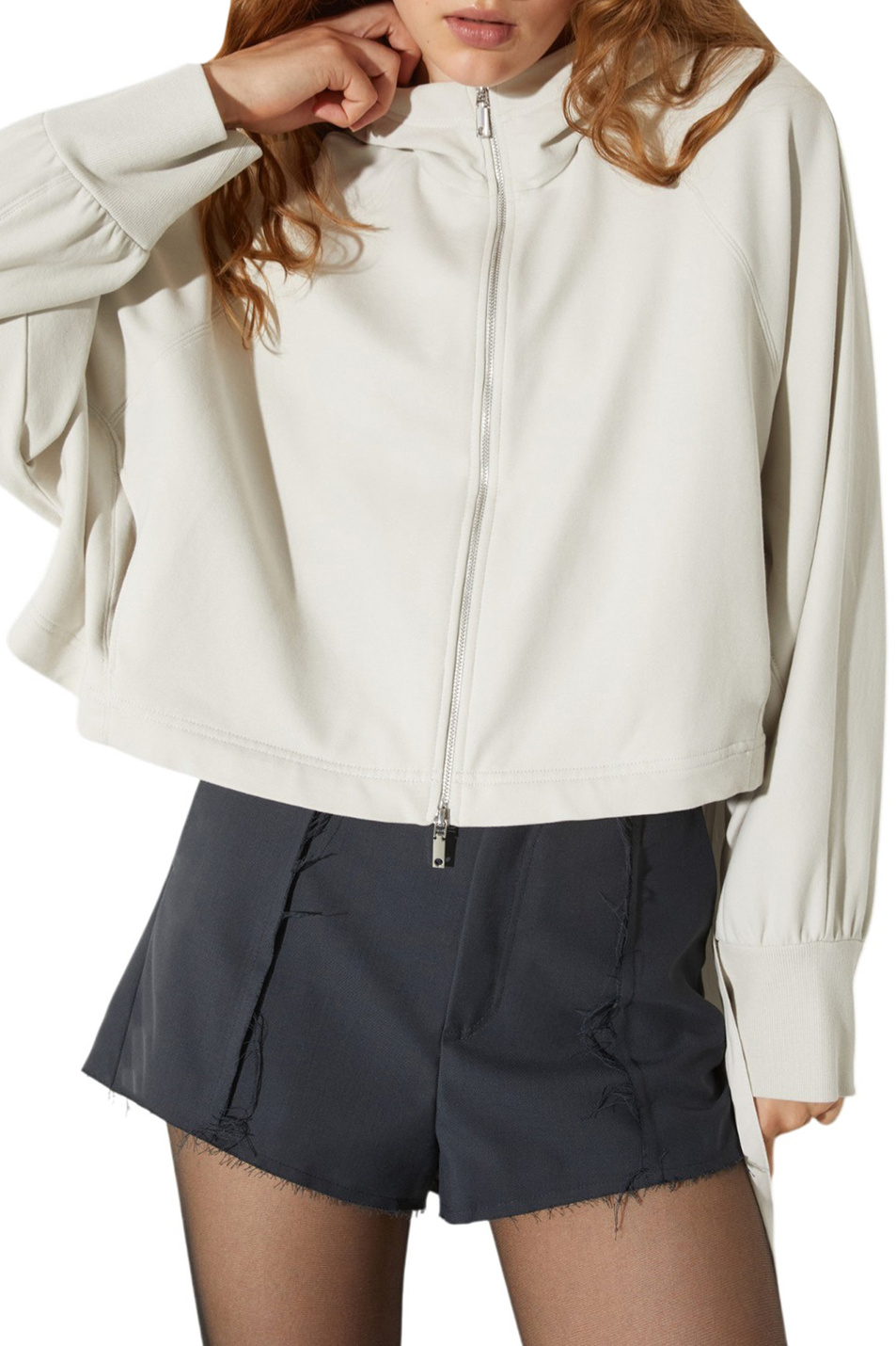 Женский MAX&Co. Толстовка MCODONNOLA укороченная (цвет ), артикул 2616921014 | Фото 3