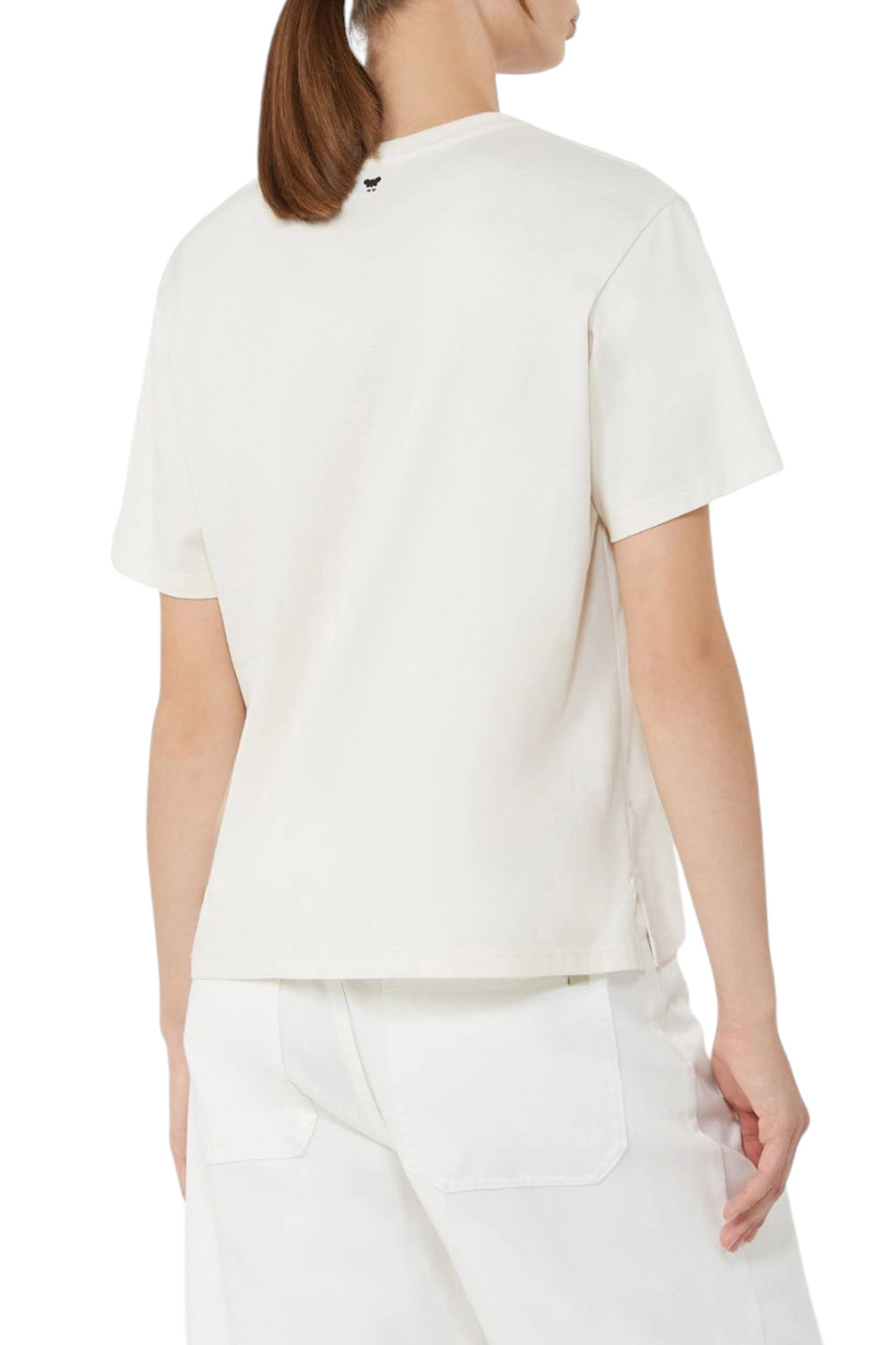 Женский Weekend Max Mara Футболка PANTERA из хлопка (цвет ), артикул 2615971032 | Фото 4