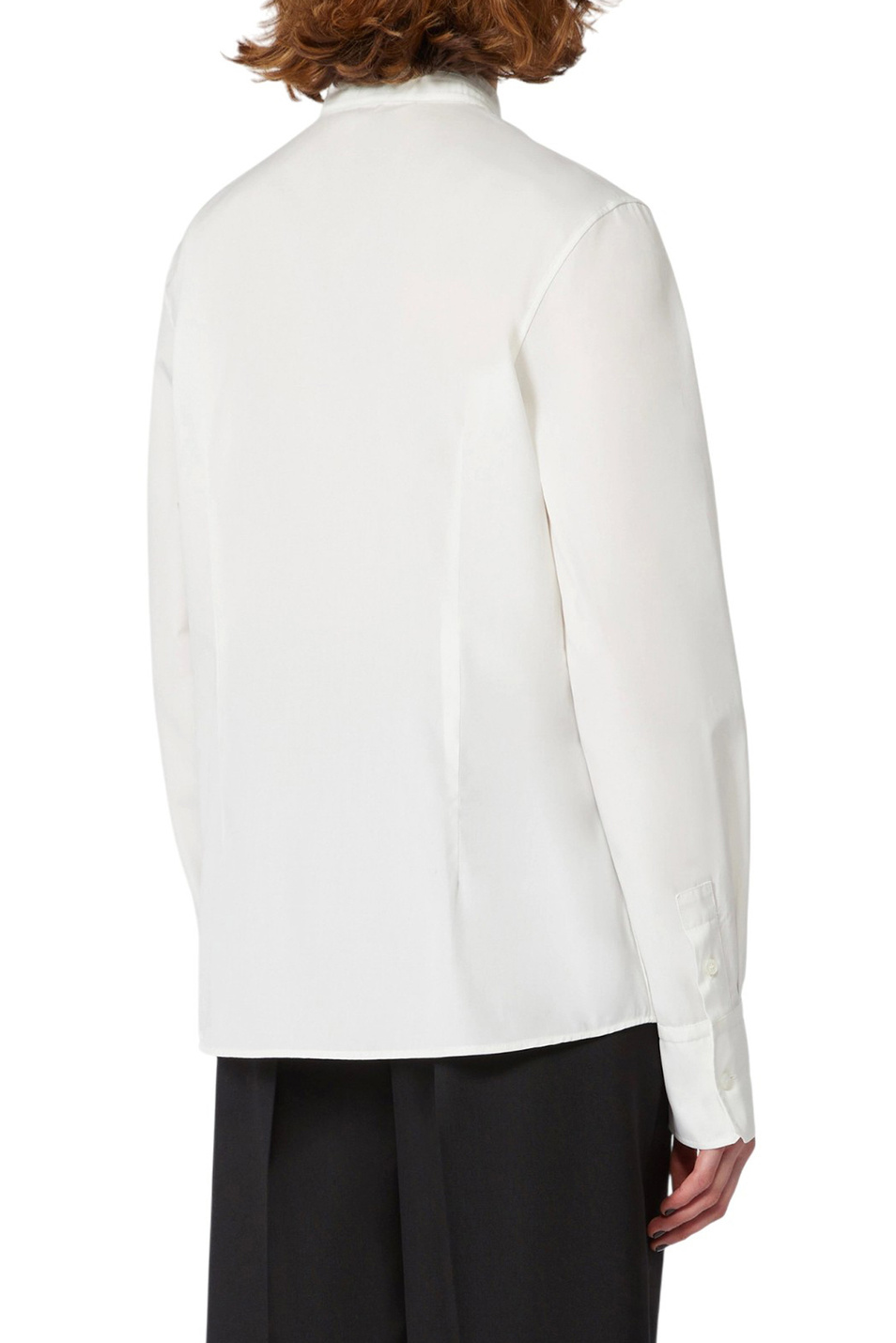 Женский Weekend Max Mara Рубашка BUTTERFLY1234 из хлопка (цвет ), артикул 2525116023 | Фото 4