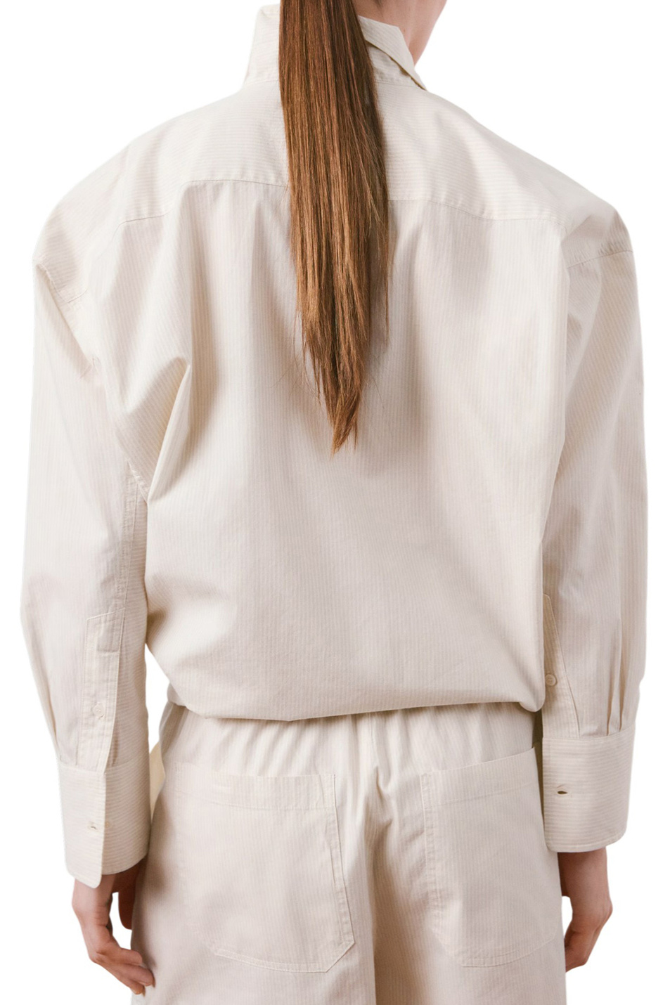 Женский Mango Рубашка FRANCA из хлопка (цвет ), артикул 27044081 | Фото 4