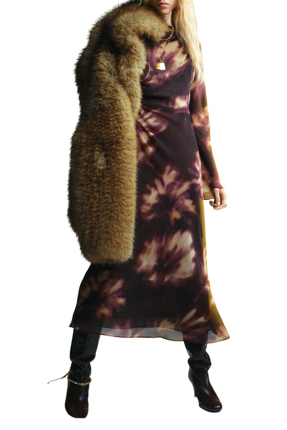 Женский Mango Платье GIADY с принтом (цвет ), артикул 17047818 | Фото 2