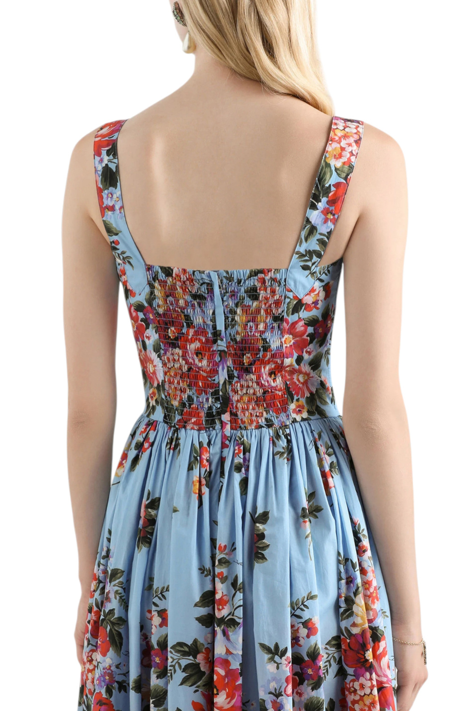 Женский Dolce & Gabbana Платье из хлопка (цвет ), артикул F6TTHT-HS5UU | Фото 5