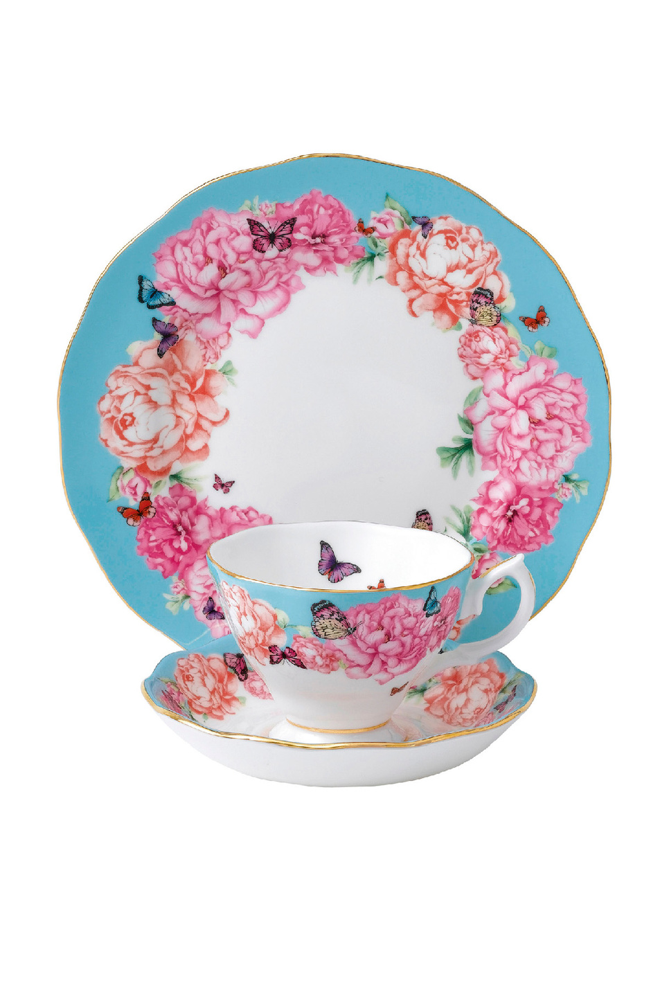Не имеет пола Royal Albert Набор чайный Devotion на 1 персону, 3 предмета (тарелка, чашка, блюдце) (цвет ), артикул 40001840 | Фото 1
