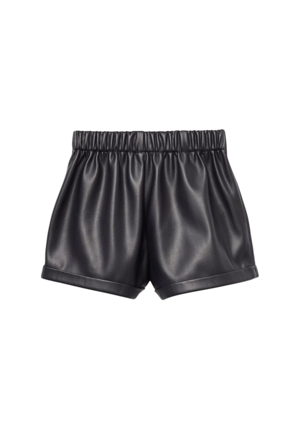 Девочкам Mango Kids Шорты JANAB из искусственной кожи (цвет ), артикул 17086334 | Фото 2