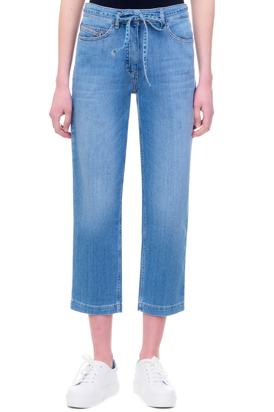 Женский Gerry Weber Джинсы из эластичного хлопка (цвет ), артикул 822089-66815-Straight Fit | Фото 4