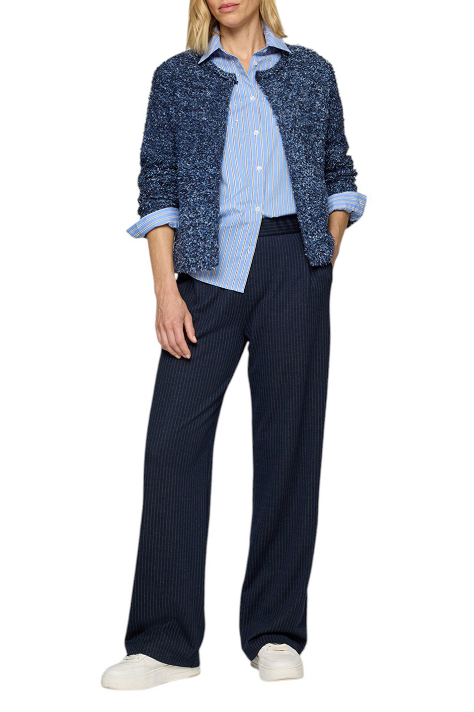 Женский Rabe Рубашка из смесового хлопка (цвет ), артикул 55-214102 | Фото 3