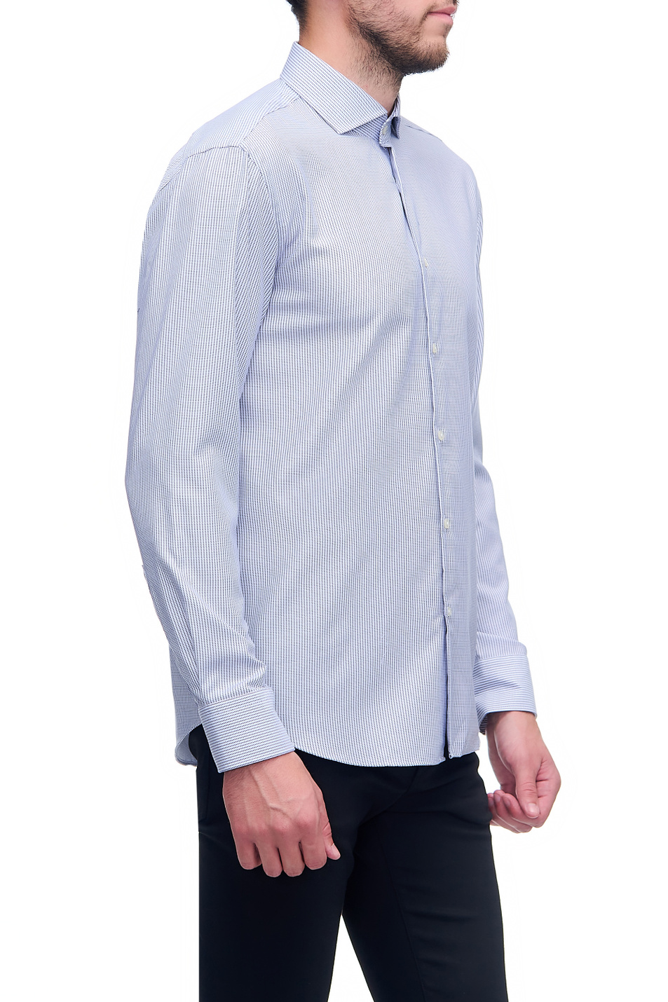 BOSS Рубашка из натурального хлопка с узором (цвет ), артикул 50459688 | Фото 3