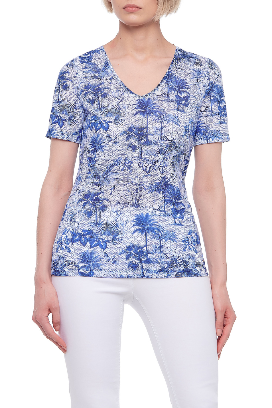 Женский Gerry Weber Футболка с принтом (цвет ), артикул 270176-44083 | Фото 4