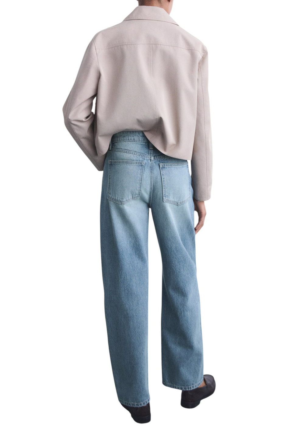 Женский Mango Джинсы BET из хлопка (цвет ), артикул 17044094 | Фото 4