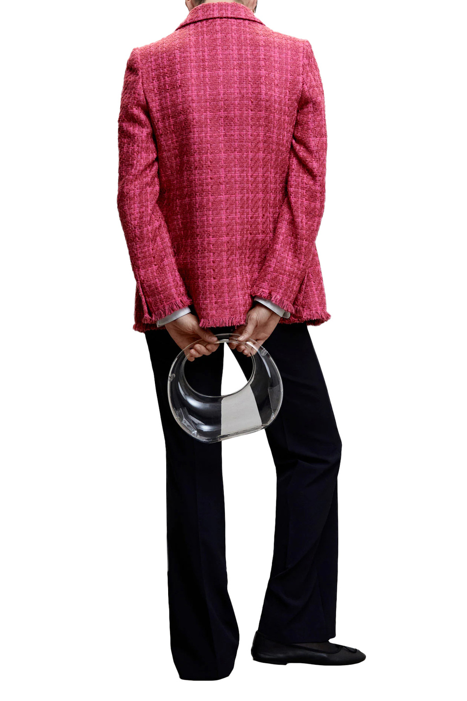 Женский Mango Твидовый пиджак QUINTIN на пуговицах (цвет ), артикул 47965868 | Фото 5