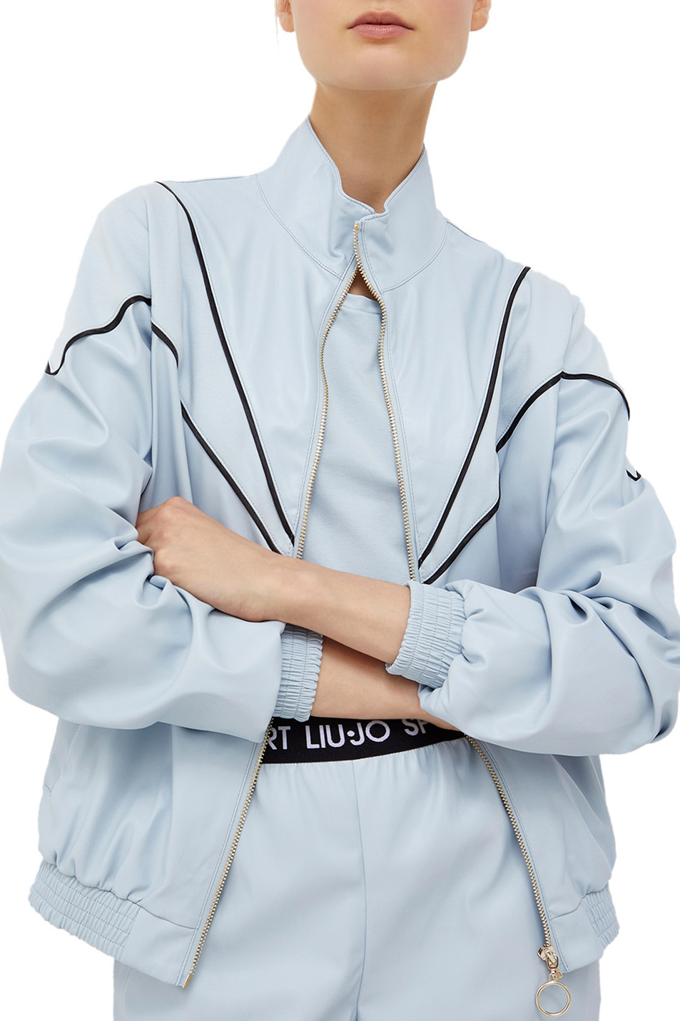 Liu Jo Куртка из комбинированного материала (цвет ), артикул TF1051E0641 | Фото 3