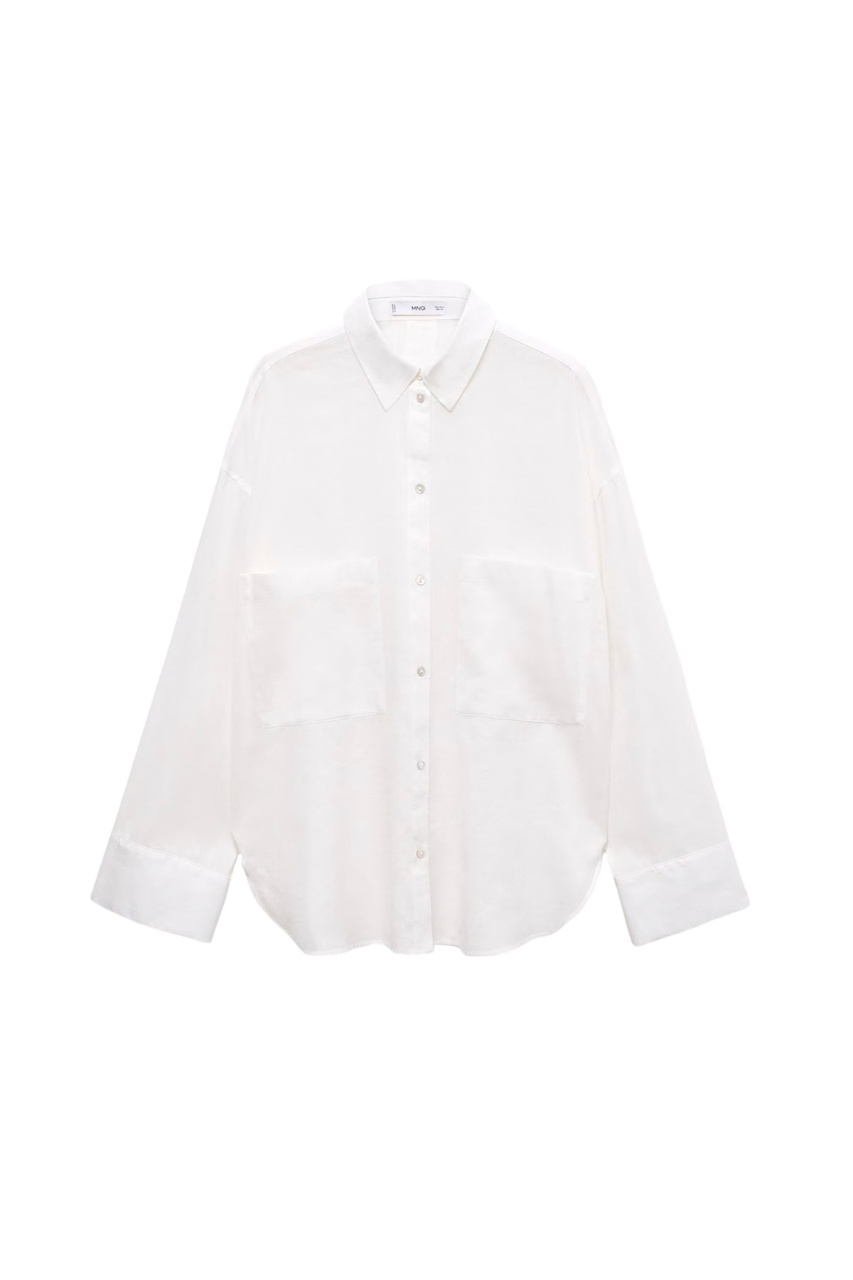 Рубашка REGINA с карманами|Основной цвет:Белый|Артикул:67047111 | Фото 1