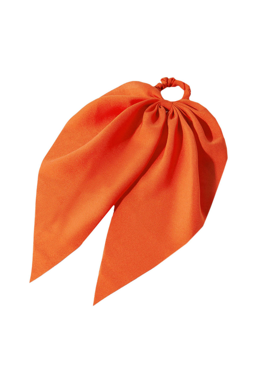 Резинка для волос с бантом|Основной цвет:Оранжевый|Артикул:207724 | Фото 1