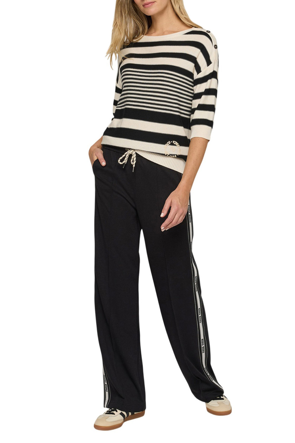 Женский Rabe Джемпер с принтом (цвет ), артикул 56-115657 | Фото 3