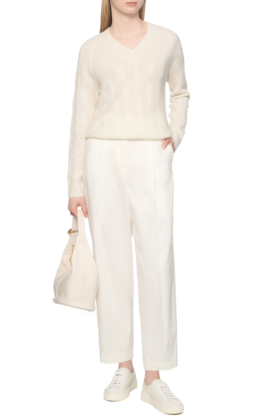 Женский Peserico Пуловер с пайетками (цвет ), артикул S99376F07-9217B | Фото 3