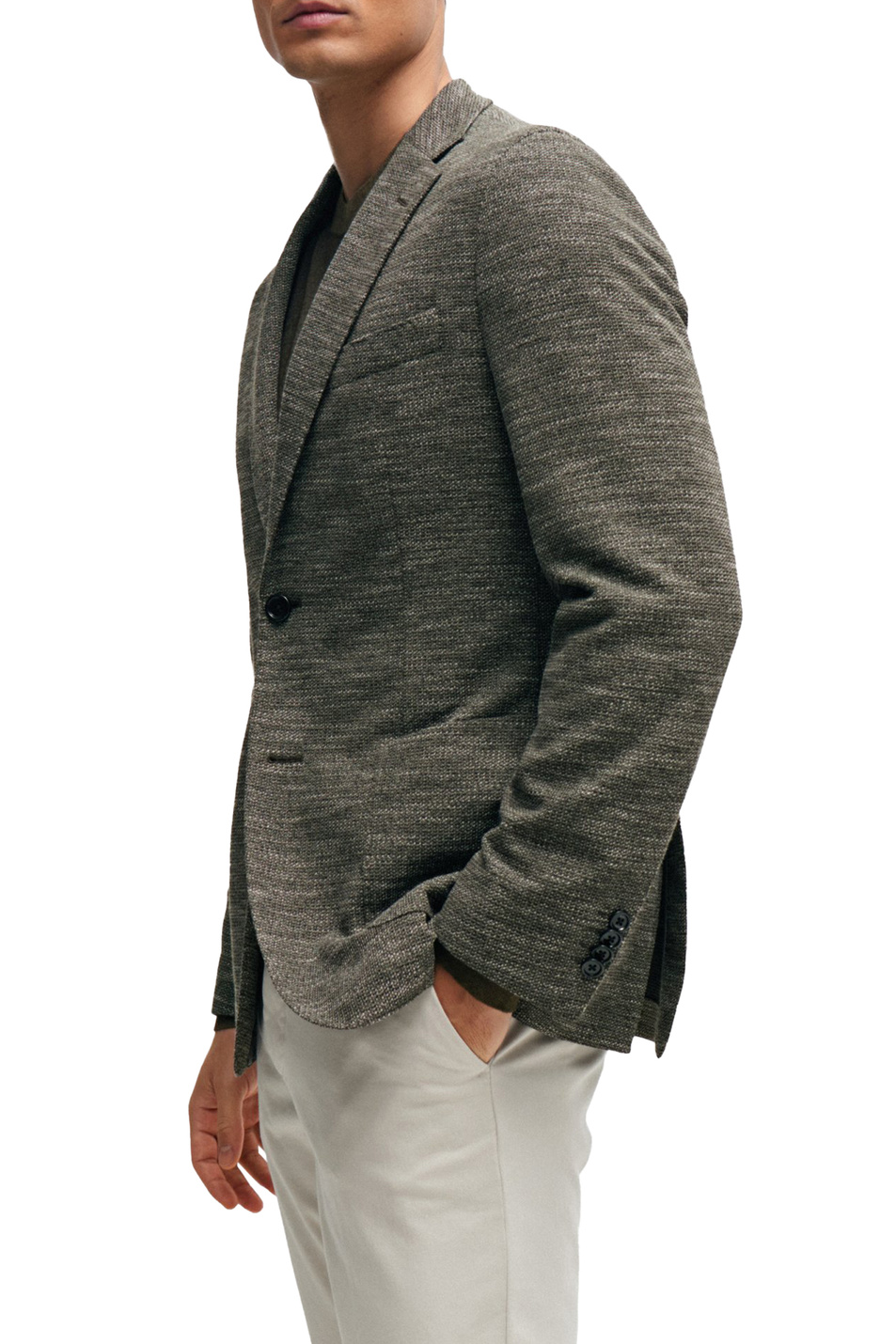 Мужской BOSS Пиджак с накладными карманами (цвет ), артикул 50510546 | Фото 4