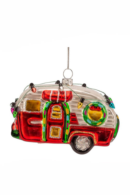 Елочная игрушка "Рождественский фургончик", 11 см|Основной цвет:Разноцветный|Артикул:1022399 | Фото 1