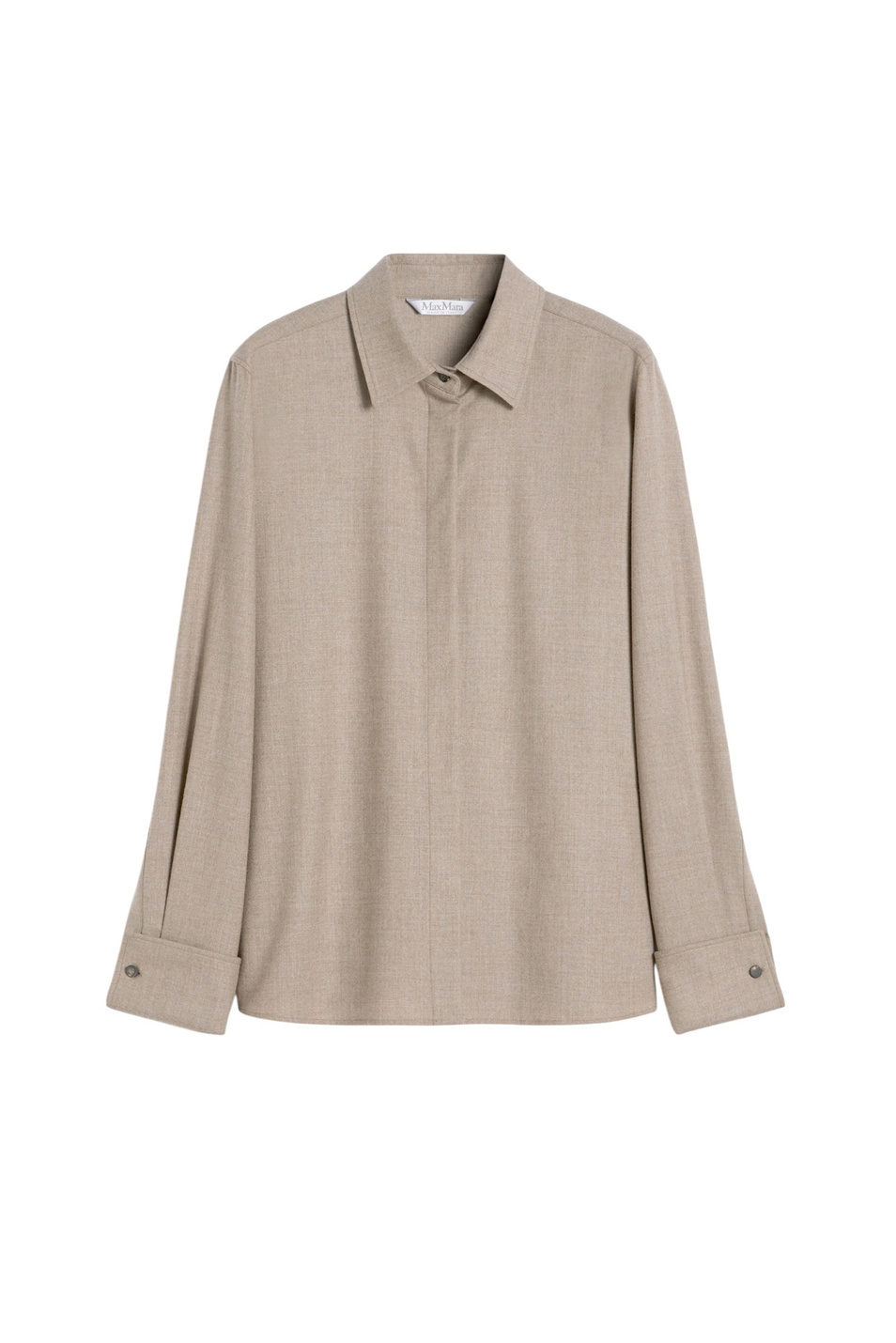 Женский Max Mara Рубашка TEBAIDE из кашемира (цвет ), артикул 2521116042 | Фото 1