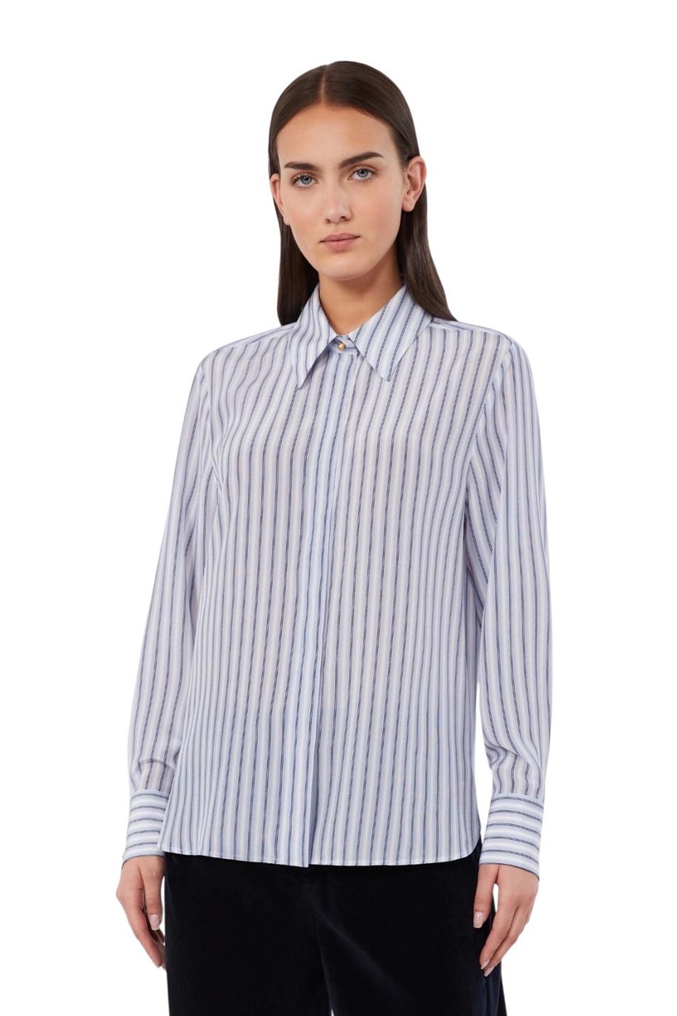 Женский Max Mara Блузка FLIRT из шелка (цвет ), артикул 2626116021 | Фото 3