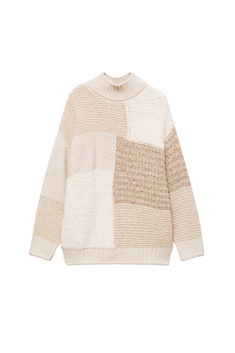 Женский Mango Свитер PARCH с высоким воротником (цвет ), артикул 77007728 | Фото 1