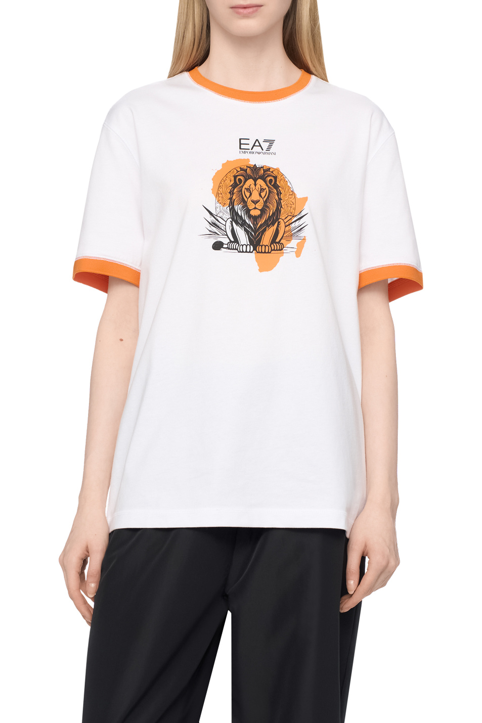 Unisex EA7 Футболка из хлопка (цвет ), артикул 7X000099-AF13243 | Фото 4