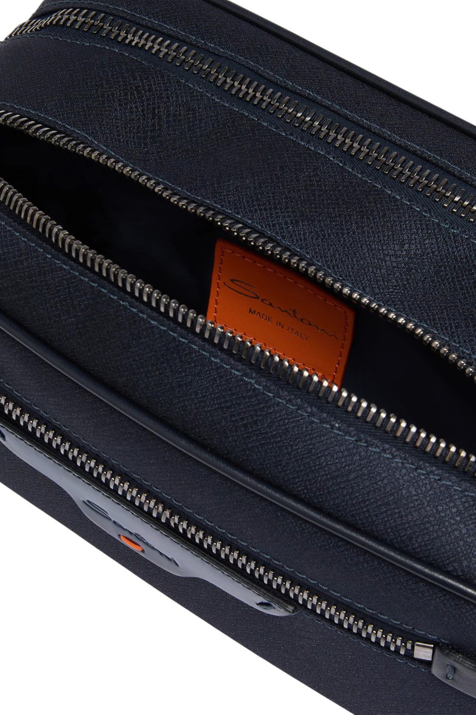 Мужской Santoni Косметичка с логотипом (цвет ), артикул UFPPA2807FO-GNDSU59 | Фото 5