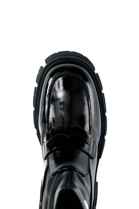 Moschino Ботинки из комбинированной кожи ( цвет), артикул JA21235G0FII | Фото 4