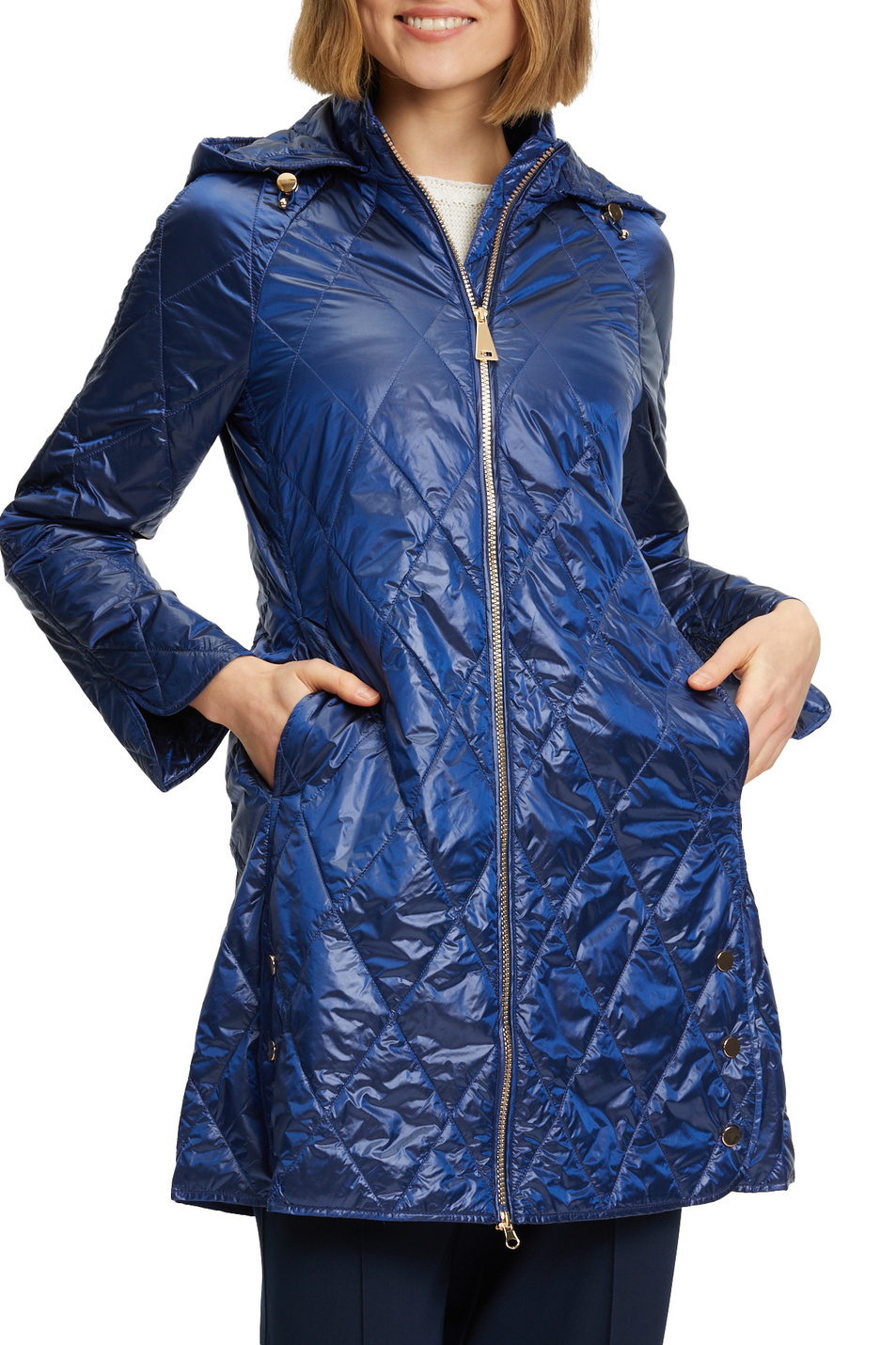 Женский Betty Barclay Стеганая куртка с капюшоном (цвет ), артикул 7402/1537 | Фото 4