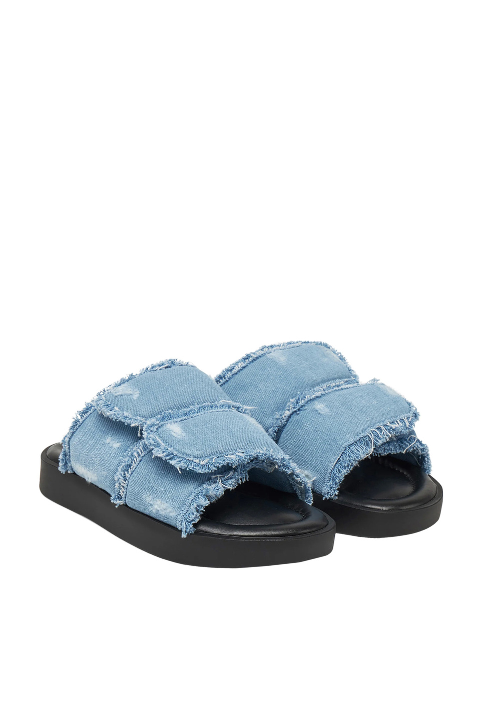 Женский Inuikii Шлепанцы CLASSIC JEANS VELCRO (цвет ), артикул 70104-143 | Фото 2