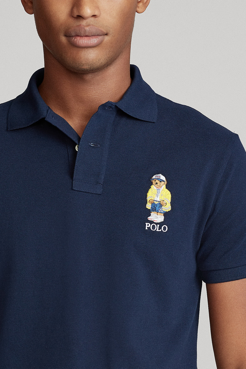 Мужской Polo Ralph Lauren Футболка поло из натурального хлопка (цвет ), артикул 710792901003 | Фото 4