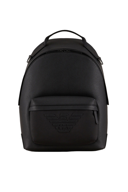 Рюкзак с логотипом|Основной цвет:Черный|Артикул:Y4O362-Y216J | Фото 1