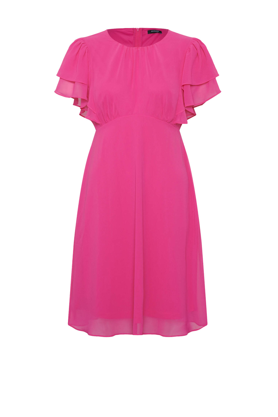 Orsay Однотонное шифоновое платье (цвет ), артикул 470234 | Фото 1