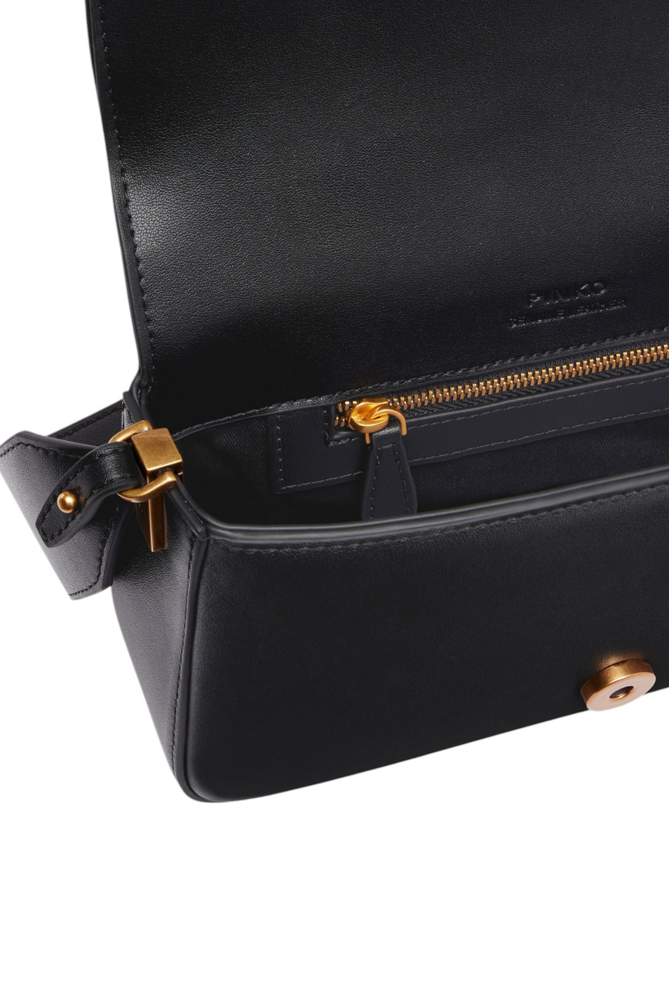 Женский Pinko Сумка LOVE ONE MINI из натуральной кожи (цвет ), артикул 104340A0QO | Фото 3