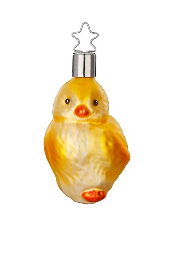 Не имеет пола Inge's Christmas Елочная игрушка "Маленький цыпленок", 7 см (цвет ), артикул 10061S022 | Фото 1